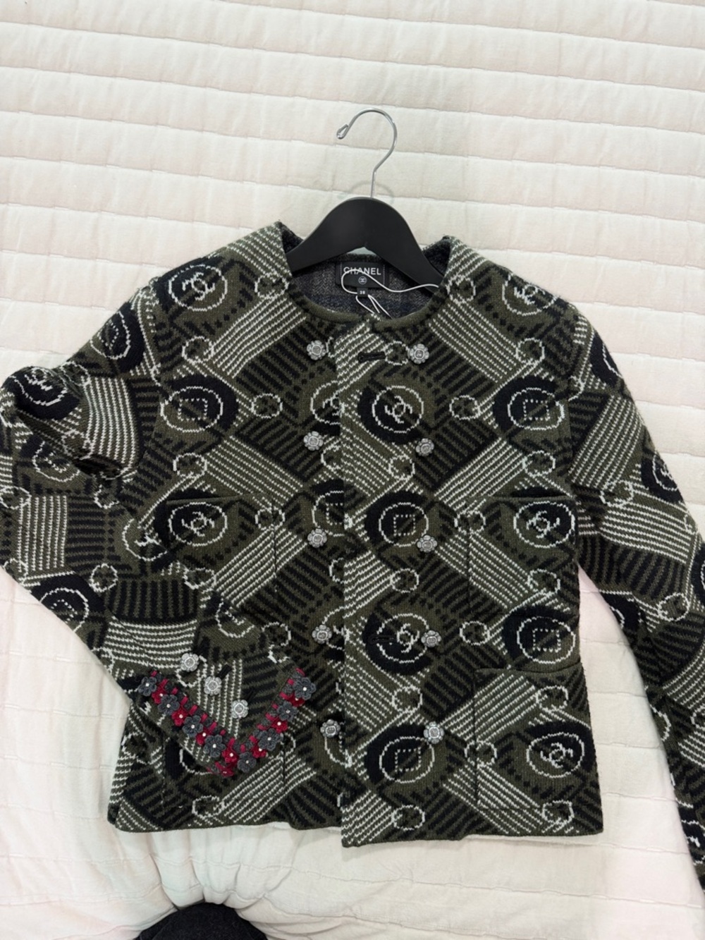 CHANEL Women’s Wool Coat Jacket
